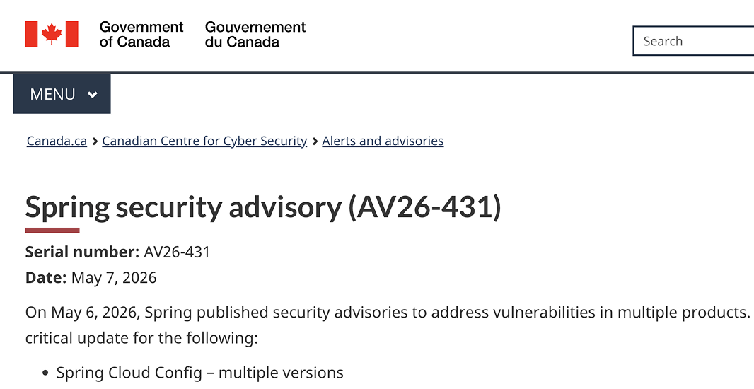 Excerpt from Canadian Centre for Cyber Security’s publication